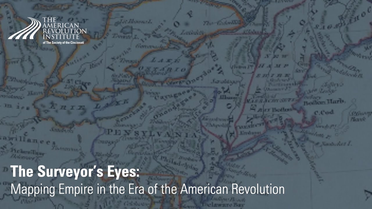 The Surveyor's Eyes: Mapping Empire in the Era of the American Revolution | Max Edelson