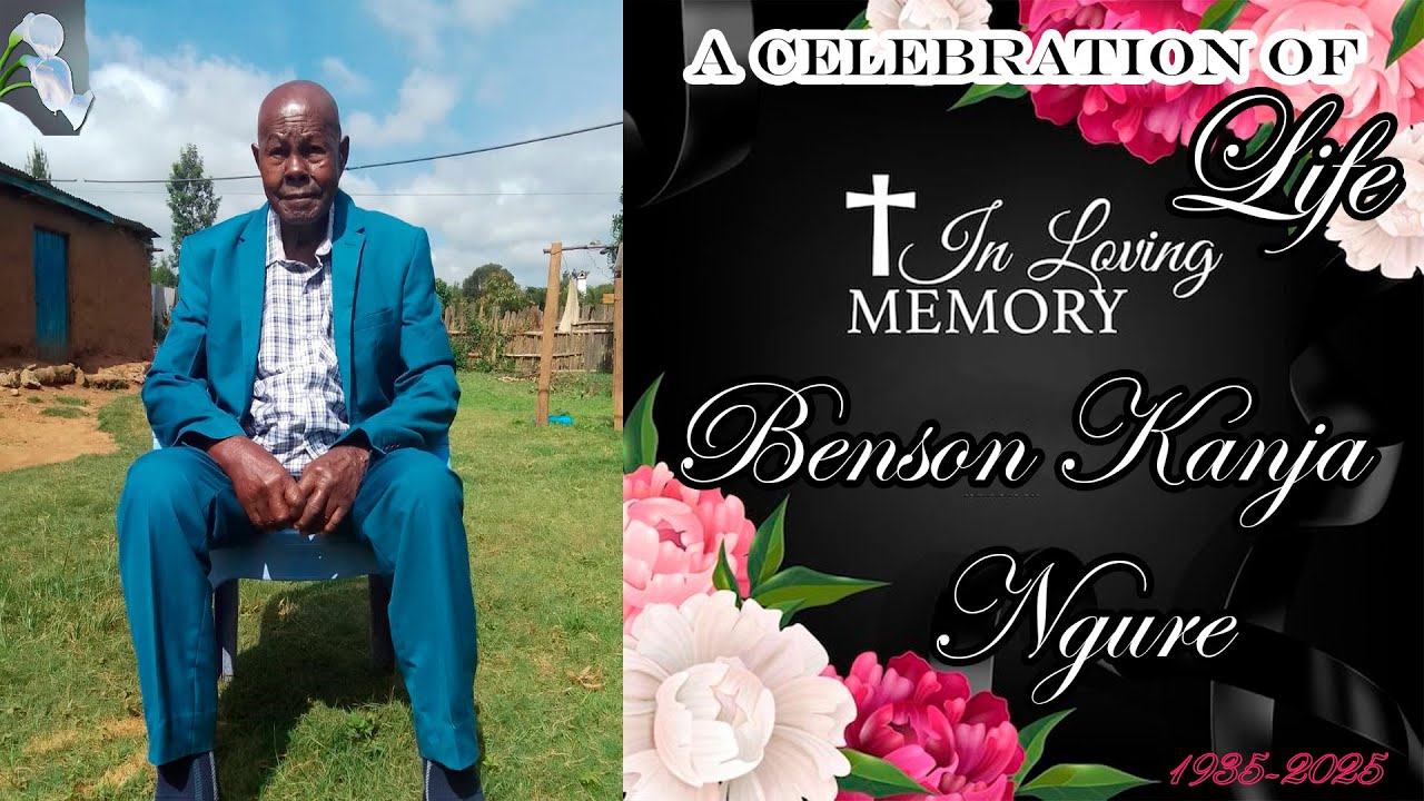 FAREWELL BENSON KANJA NGURE