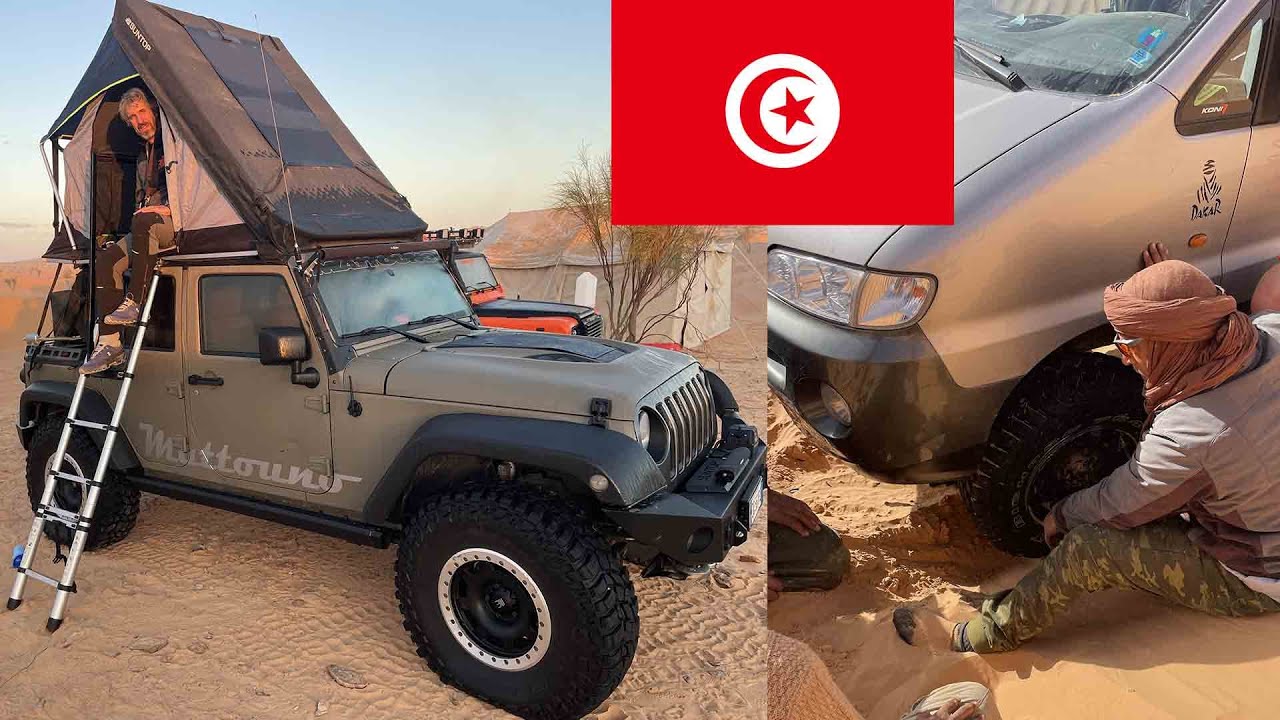 Ritorno nel deserto a due anni dall'ictus | Fuoristrada estremo tra le dune della Tunisia