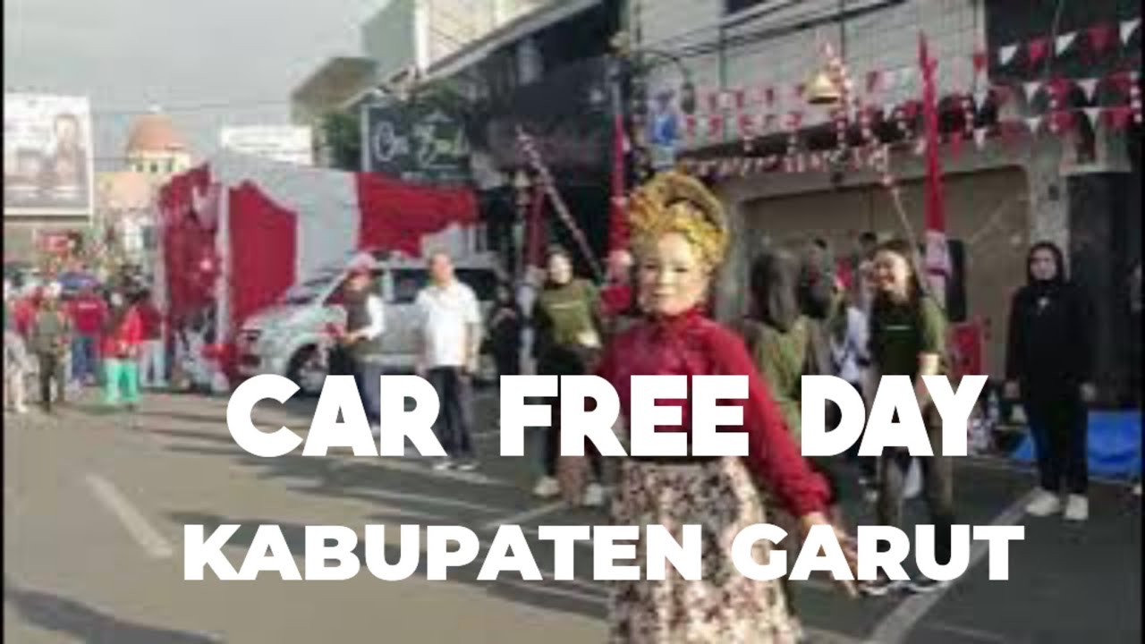 SUASANA CAR FREE DAY KABUPATEN GARUT