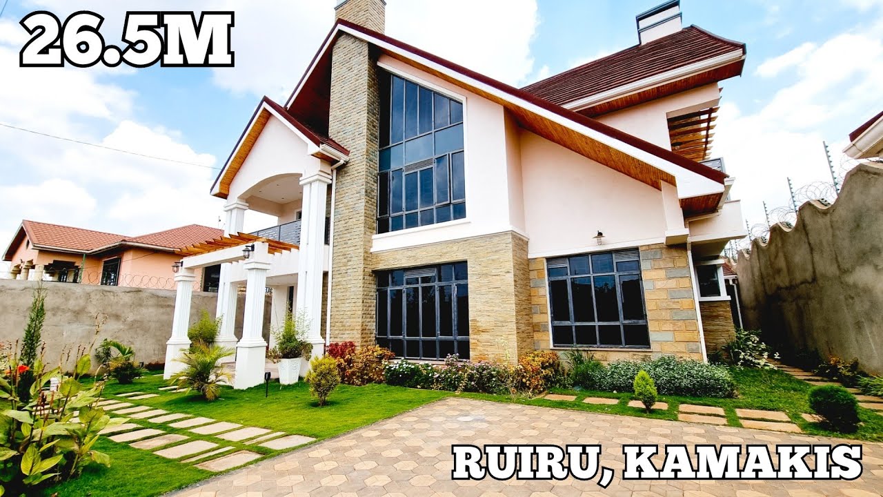 INSIDE an Ultra Modern 4 Bedrooms Villa | With an Electric Controlled Gate | Located in Kamakis Area