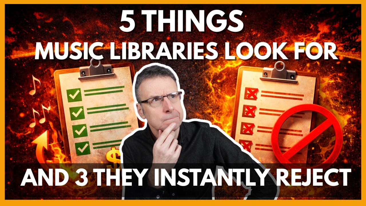 5 Things Production Music Libraries Look For ( And 3 They Instantly Reject)