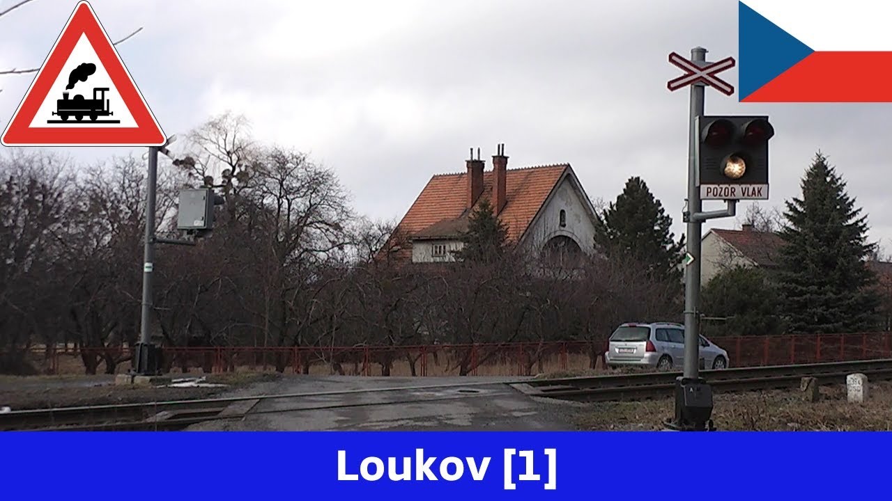 Železniční přejezd Loukov [1] - 29.3.2013