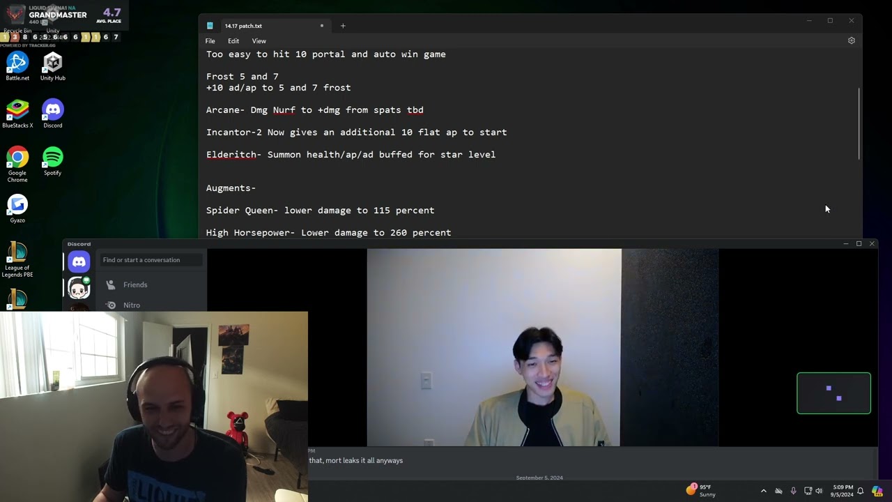 TFT Mock Patch Change with Riot Truexy