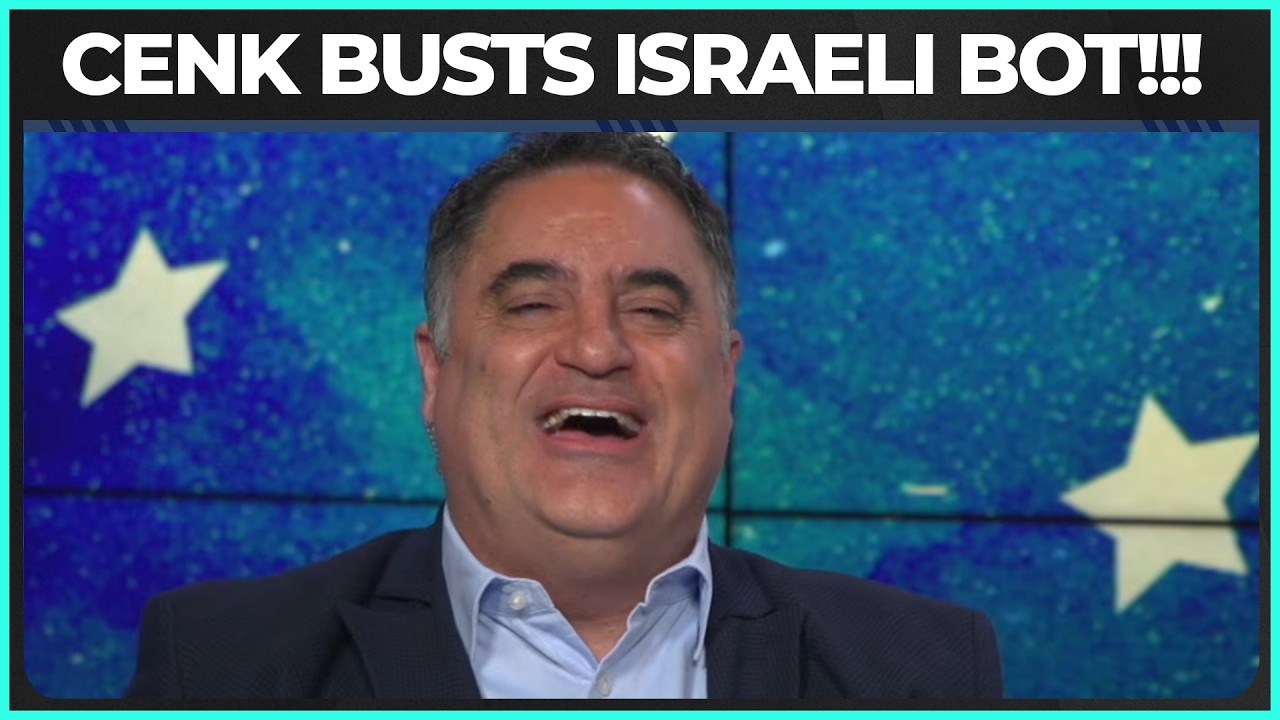 Cenk Catches Israeli Bot RED-HANDED