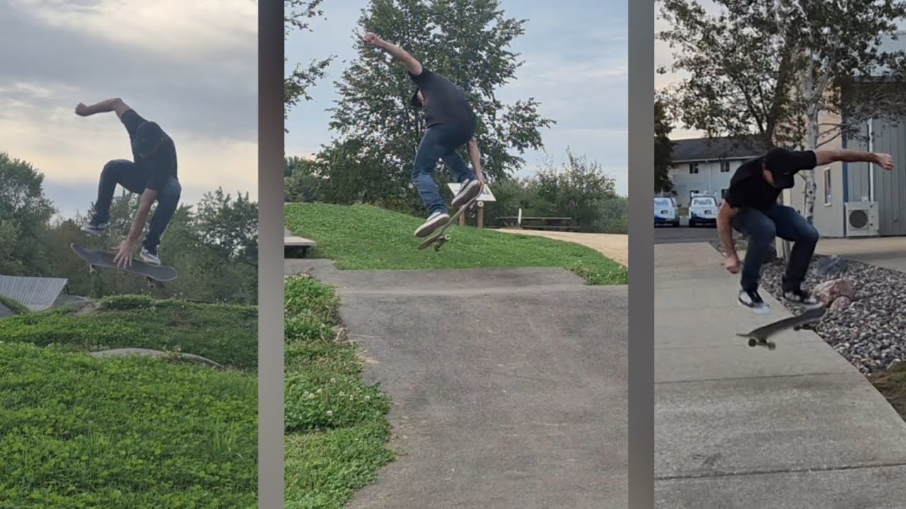 A Day Of Skateboarding In Onalaska, Wisconsin And West Salem, Wisconsin - Brandon Hanson.