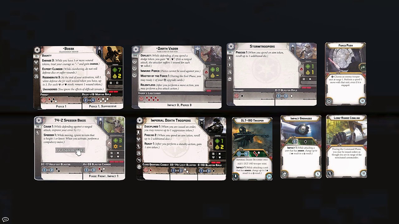 Learn How to Play Star Wars Legion - Card Anatomy