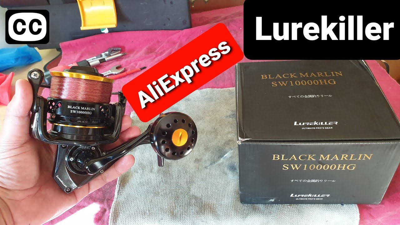 LUREKILLER BLACK MARLIN SW10000 | Moulinet Surfcasting | AliExpress