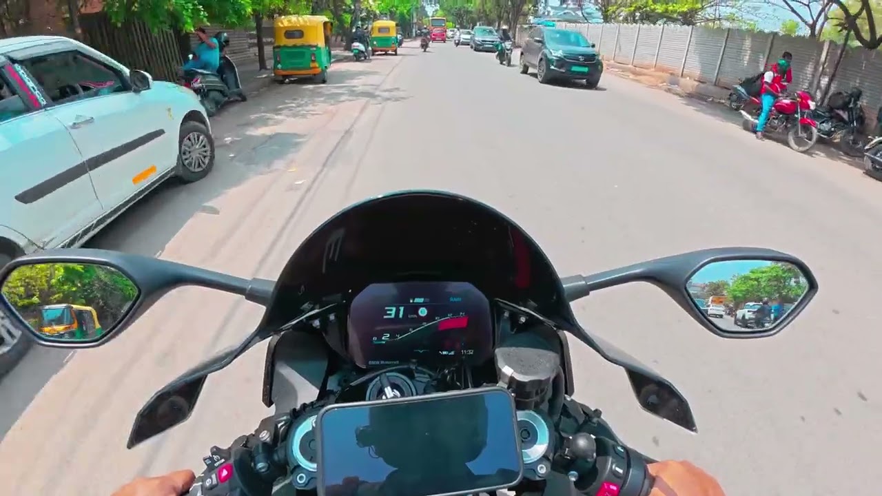 20Mar2026 - BMW S1K Bangalore Biker - Daily Ride - Home To CCD Harlur