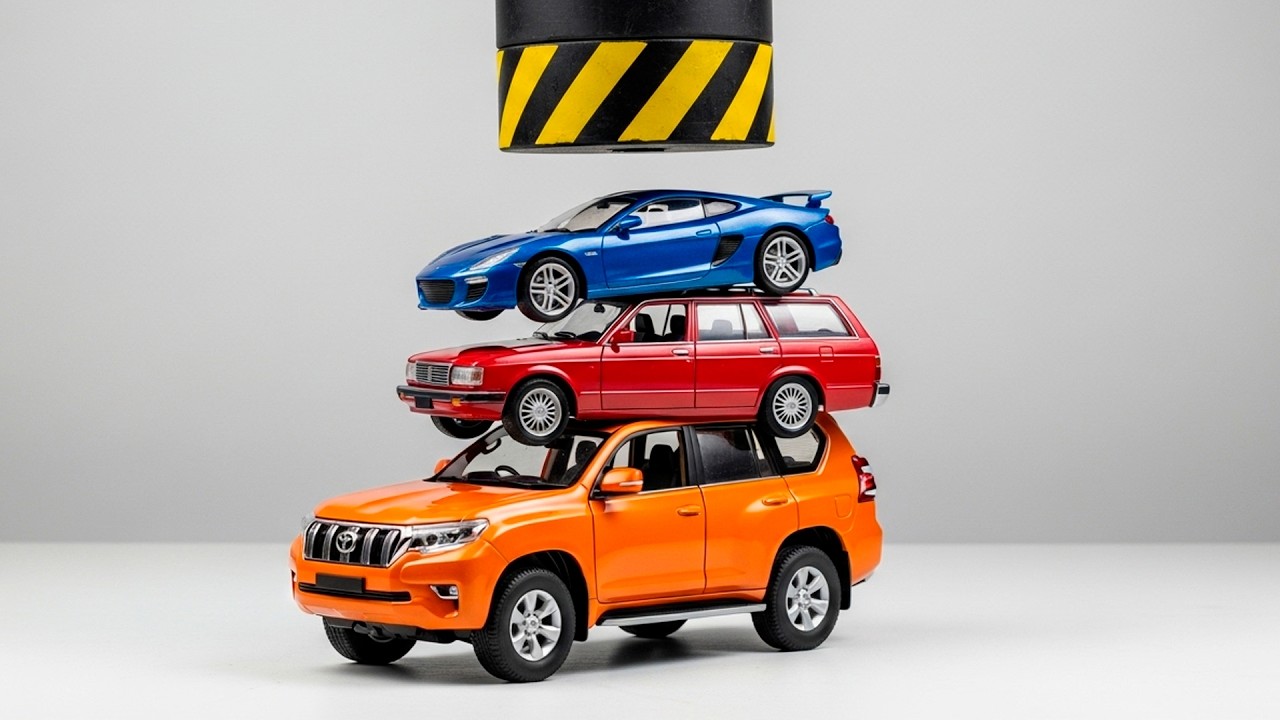 Diecast Car Crash Test Compilation – Satisfying Destruction & Fire Videos