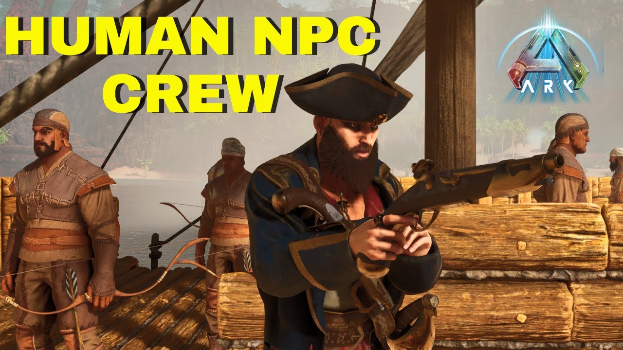 This Human NPC Crew Took Over a Whole Village – Ark Ascended Gameplay