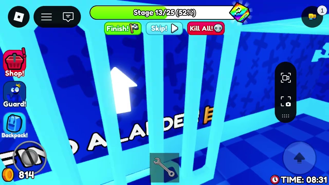 Mason spelar Blue prison run