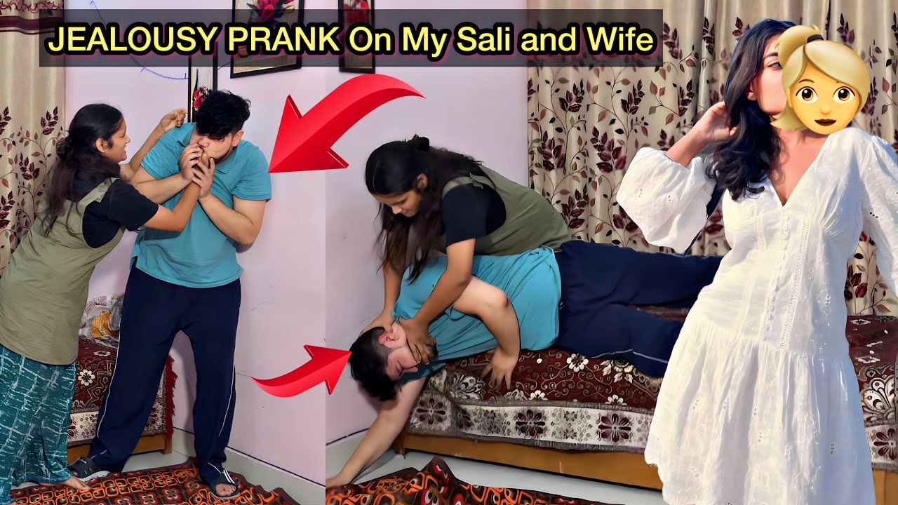 Fighting PRANK ON MY WIFE || #nikkrichavlogs #couple