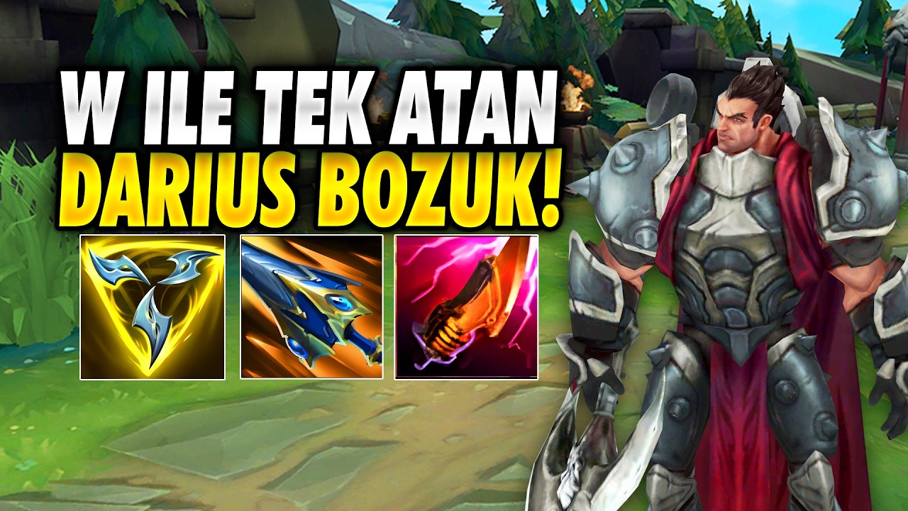 Top'a ADC Alınca DARIUS ile Tanıştırdım ( W İLE TEK )