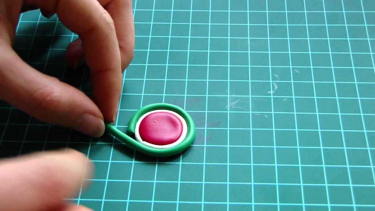 Tutorial 38 • fette di cocomero in fimo - how to create a watermelon in polymer clay