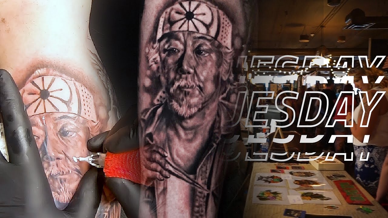 Mr. Miyagi Tattoo Time Lapse (Tatt-Tuesday)