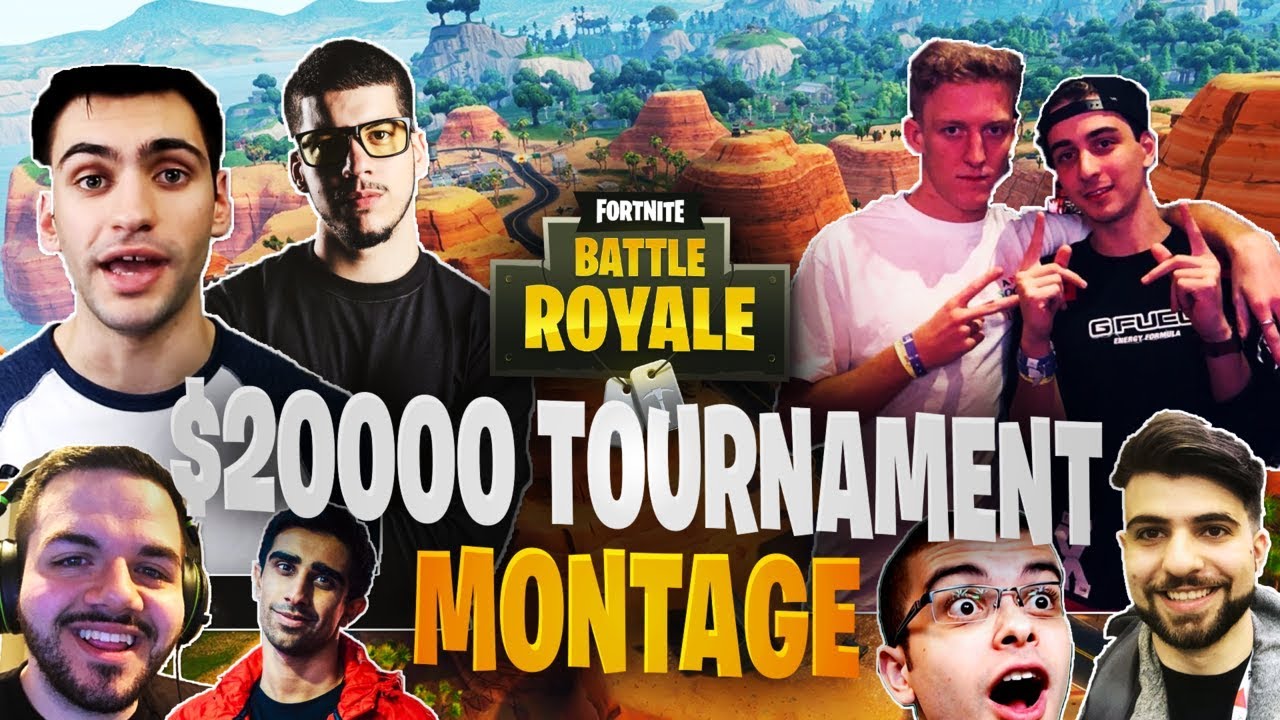 $20,000 YouTuber/Streamer Friday Fortnite Tournament Montage (Week 10)