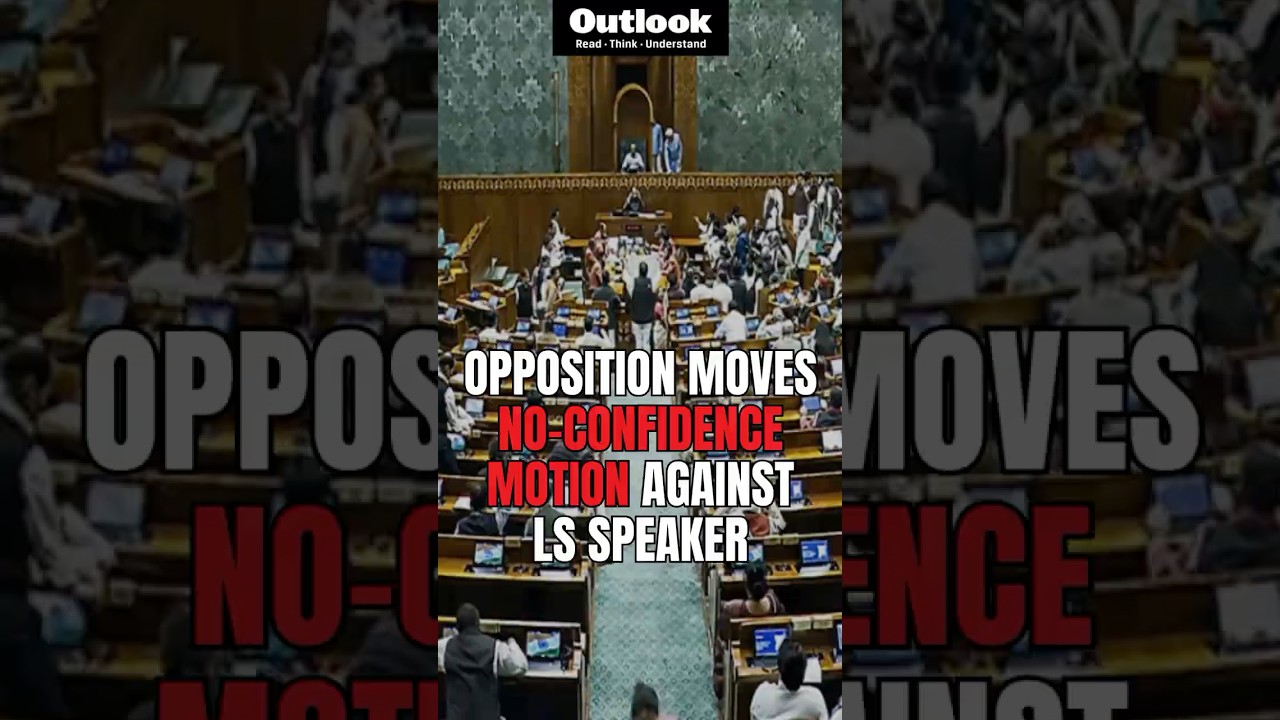 Speaker Accused of Misconduct | Opposition Moves Against Him #LokSabha #NoConfidence #india