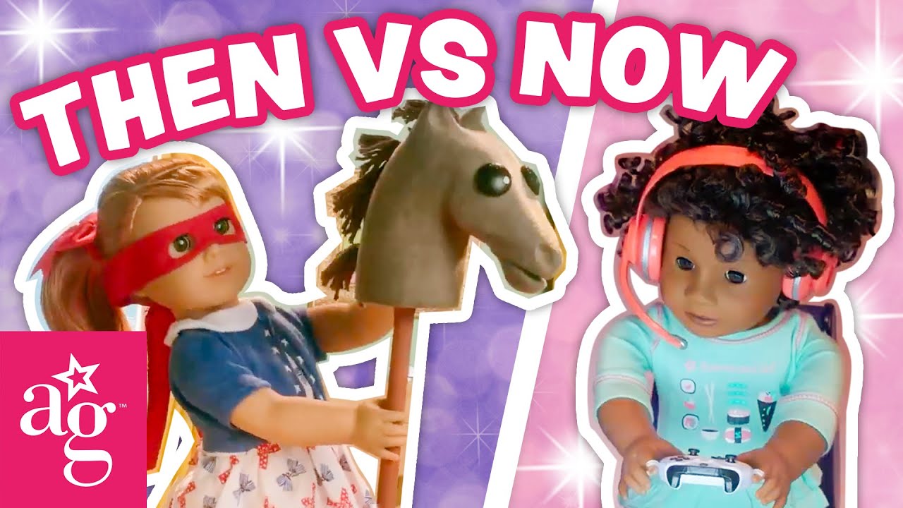 STEPPING BACK IN TIME! | FULL SERIES | Then Vs. Now! | American Girl