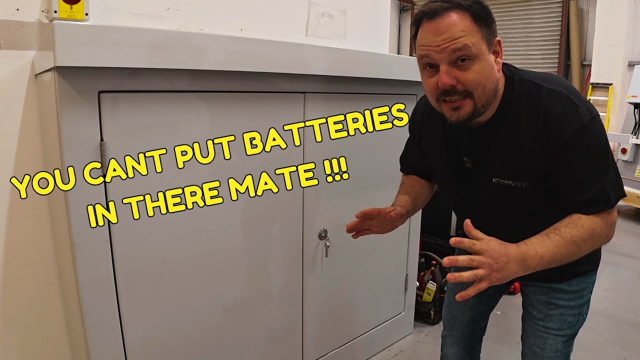 You cant put a solar inverter or battery in there mate ....