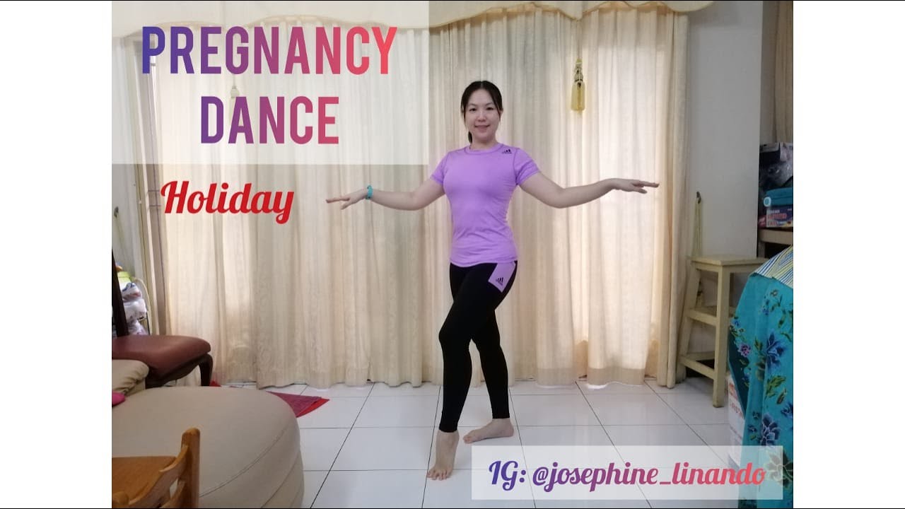 Pregnancy Dance Workout (Pelvic Movement) - Senam Menari Ibu Hamil (Song: Holiday)