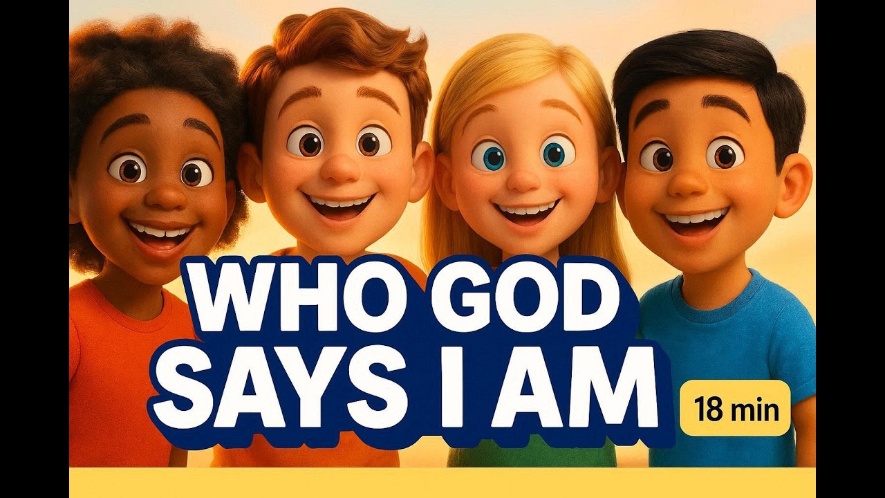 18 Minutes of Joyful Christian Kids Songs | I Am & I Can Bible Songs for Children