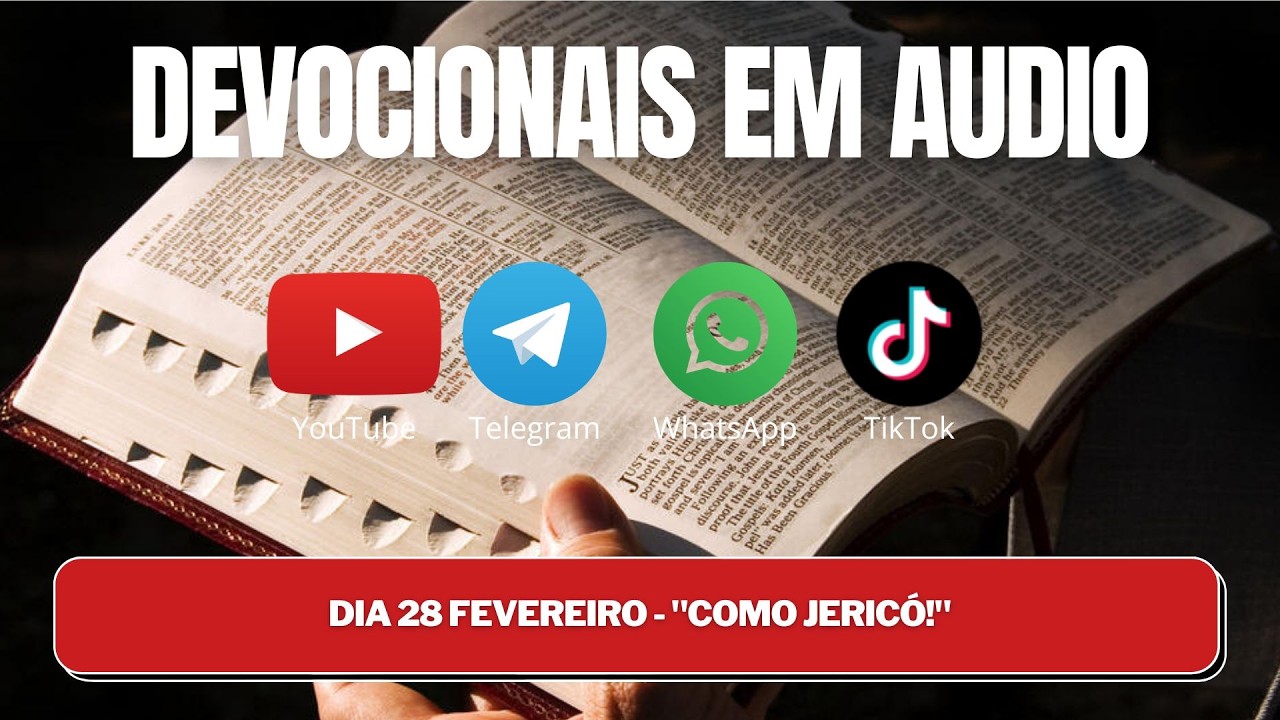 DEVOCIONAL EM AUDIO - Como Jericó (28 FEV 2026)