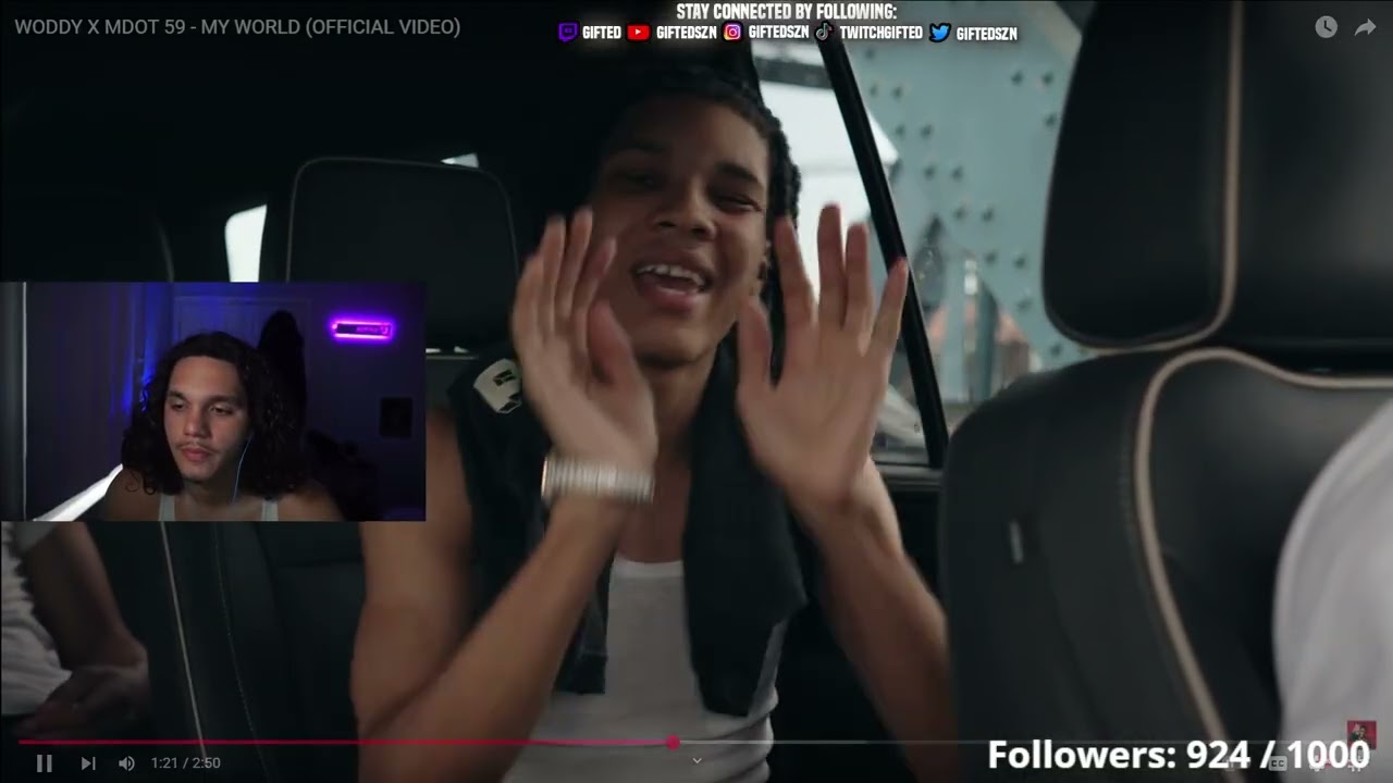 Gifted Reacts To WODDY X MDOT 59 - MY WORLD (OFFICIAL VIDEO)