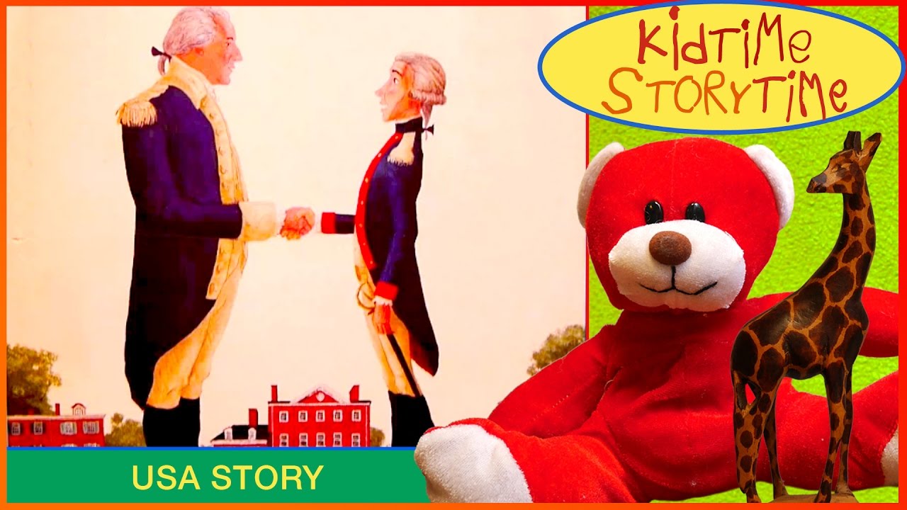 Revolutionary Friends: General George Washington & the Marquis de Lafayette | KIDS BOOK READ ALOUD!