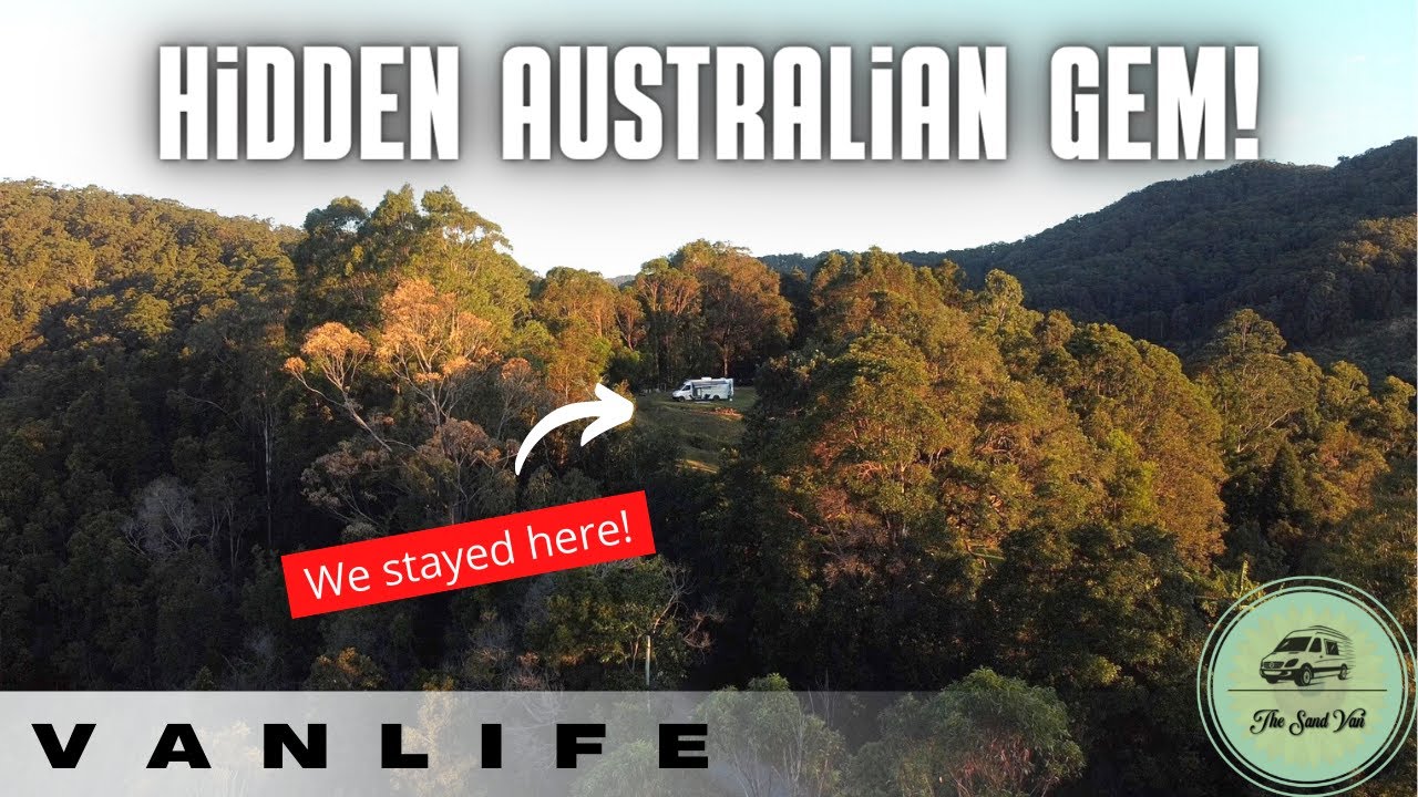A HIPCAMP ALL TO OURSELVES! Australian hidden gem on top of a mountain  #vanlife #camping #offgrid