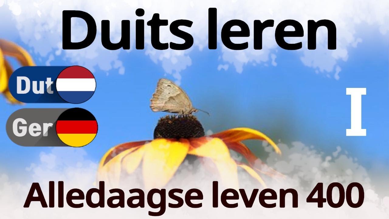 Duits leren [Ⅰ -1] Gesprekken in het dagelijks leven. / 400 zinnen kort en eenvoudig.