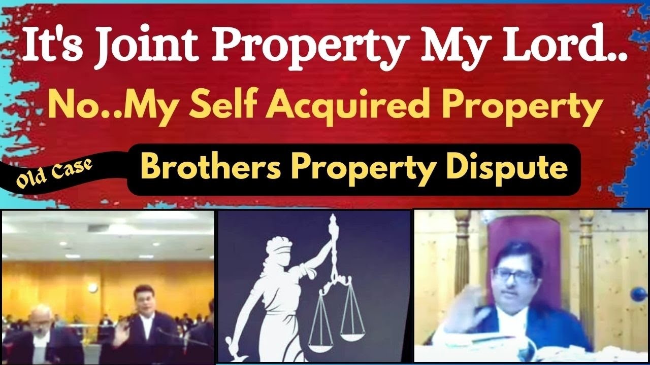 It's Joint Property My Lord..No My Self Acquired Property | Brothers Land Dispute | legalcourts 