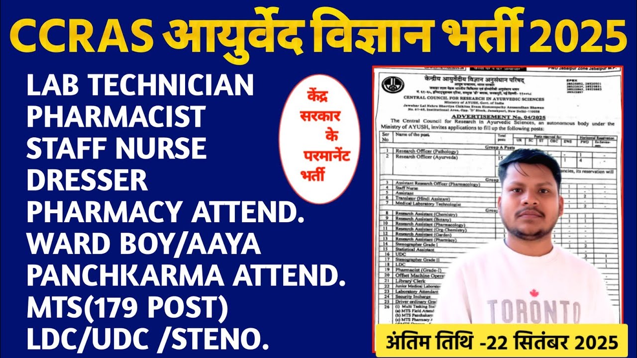ccras recruitment 2025 last date extended | ccras form fill up 2025 step by step | Pradeep Kumar |