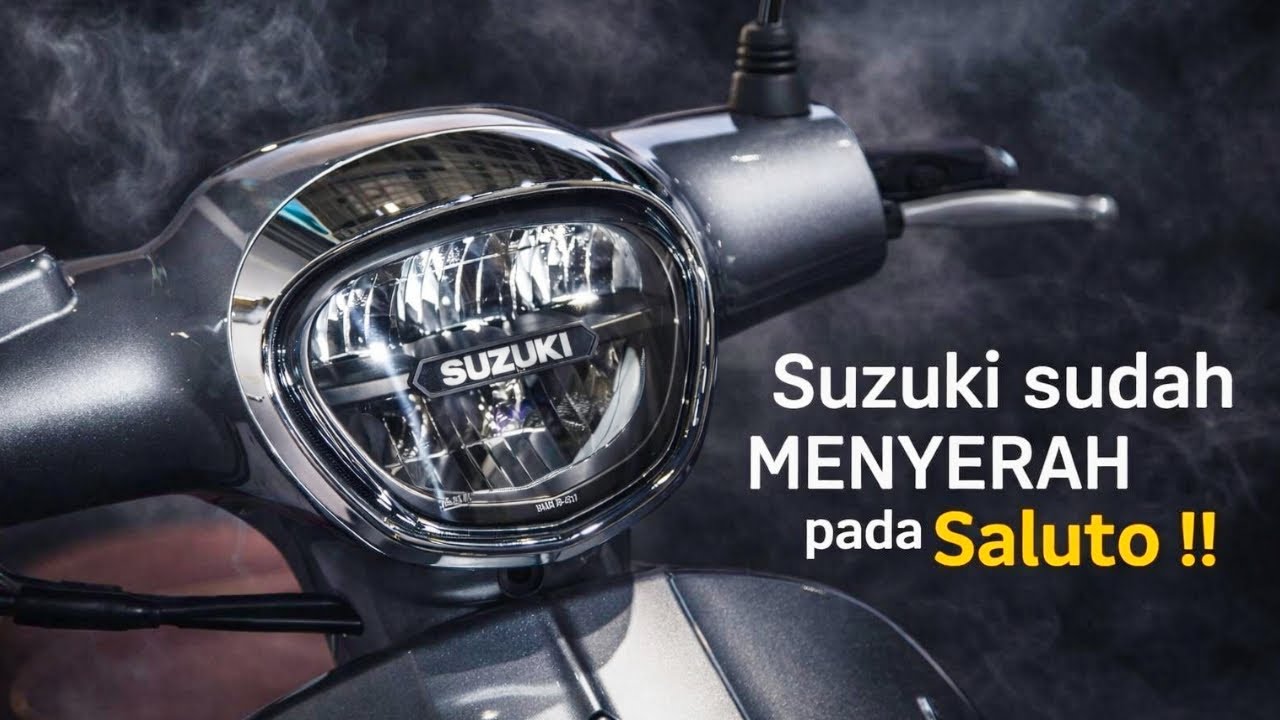 Suzuki sudah berusaha sekuat tenaga pada saluto 125 !!