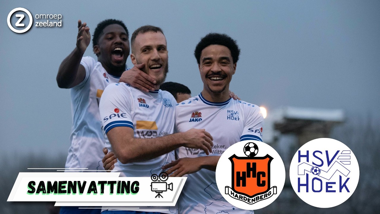 INDRUKWEKKEND HOEK LEGT HHC OVER DE KNIE | Samenvatting HHC Hardenberg - Hoek
