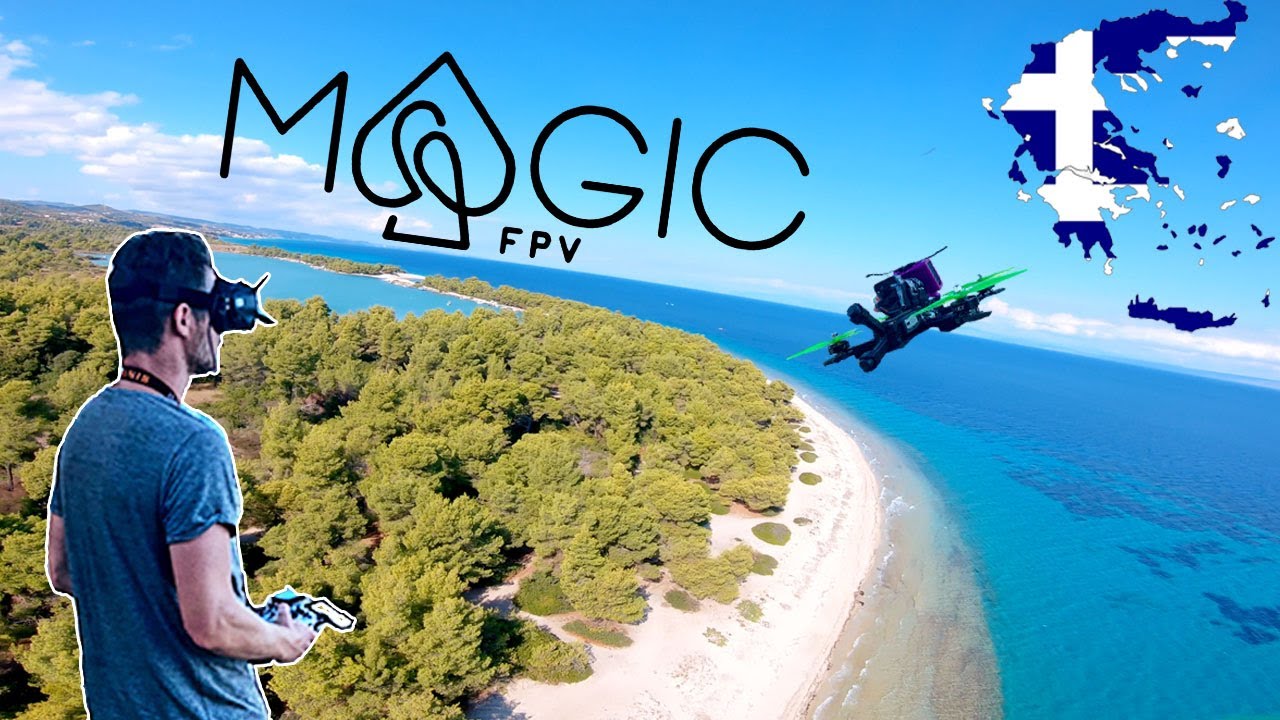 Magic FPV DRONE Flying 4K Greece (Halkidiki)