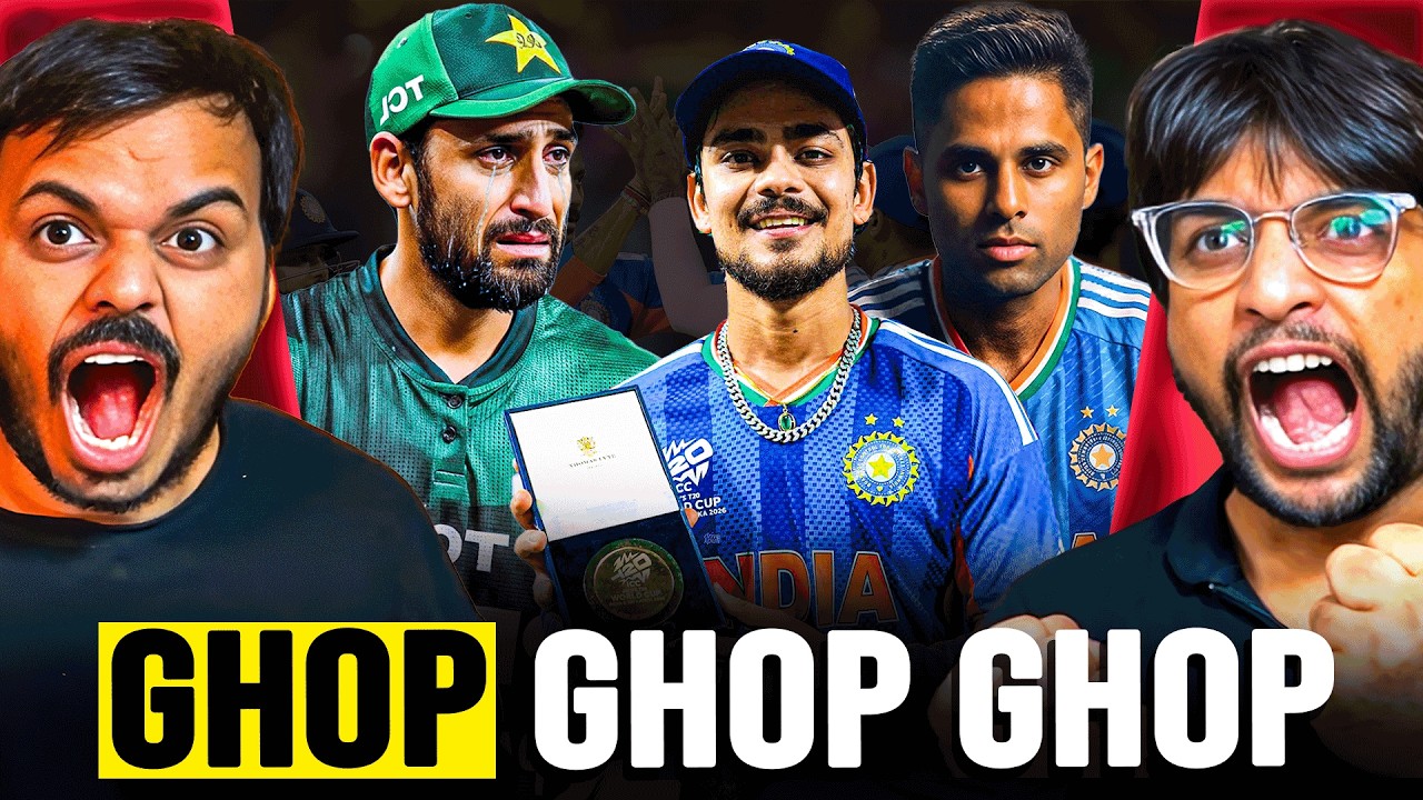 IND VS PAK: Enko Nanga Kar Diya 😤 Pakistan Ke Sath kra GHOP GHOP GHOP!