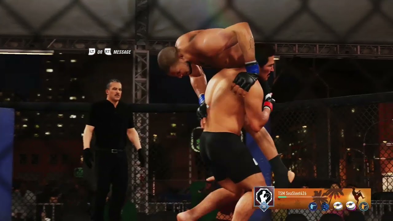 UFC 4 Dan Severn Beautiful Double Leg