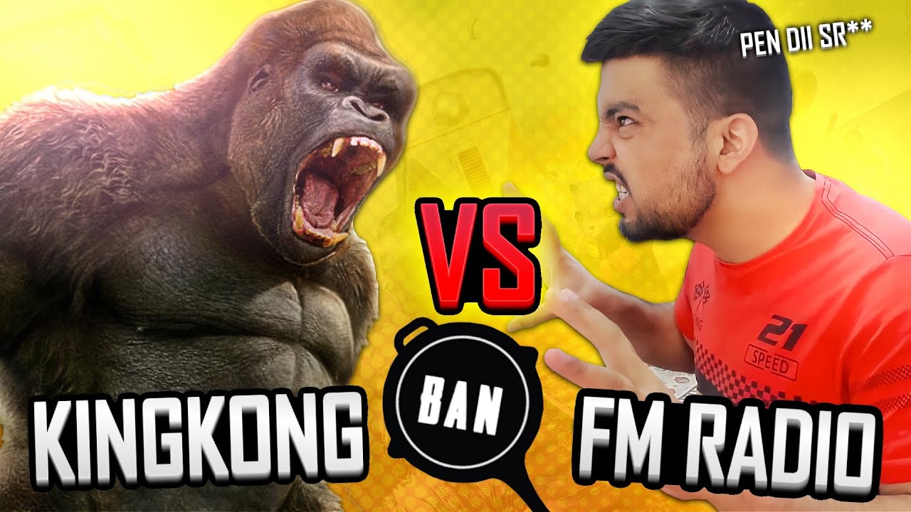 KING KONG VS FM RADIO GAMING | KING KONG SANHOK MODE | PUBG MOBILE