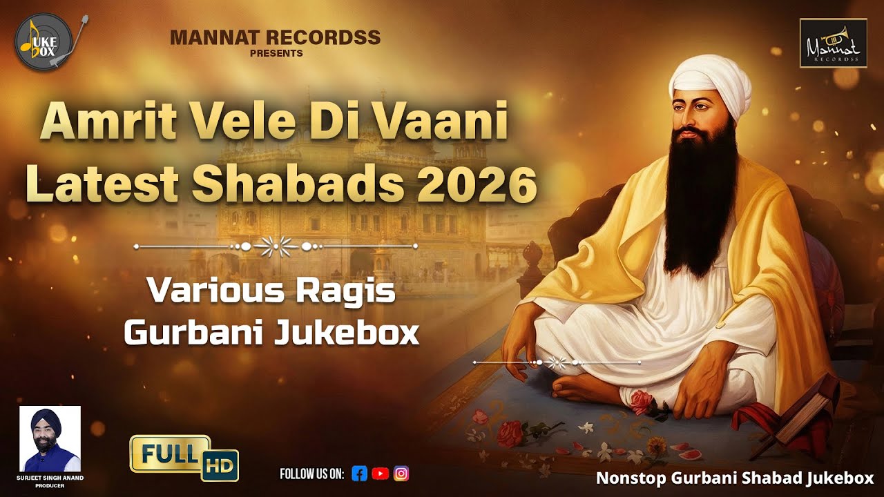 New Shabad Gurbani Kirtan 2026 Jukebox - New Shabad Kirtan - Nonstop Gurbani - Nonstop Shabad Kirtan
