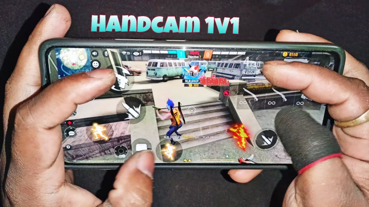 Handcam ⚡ Custom room 1v1 Challenge💪 Free Fire Gameplay🎮
