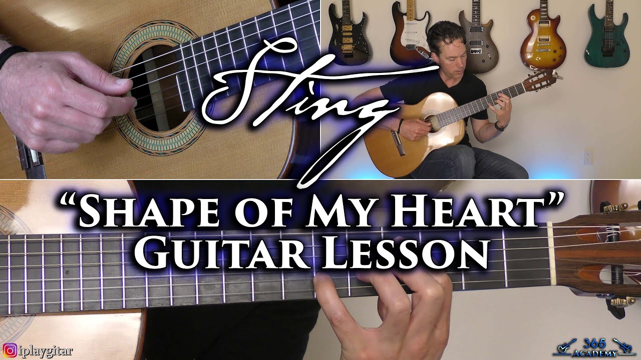 Sting - Shape of My Heart Guitar Lesson