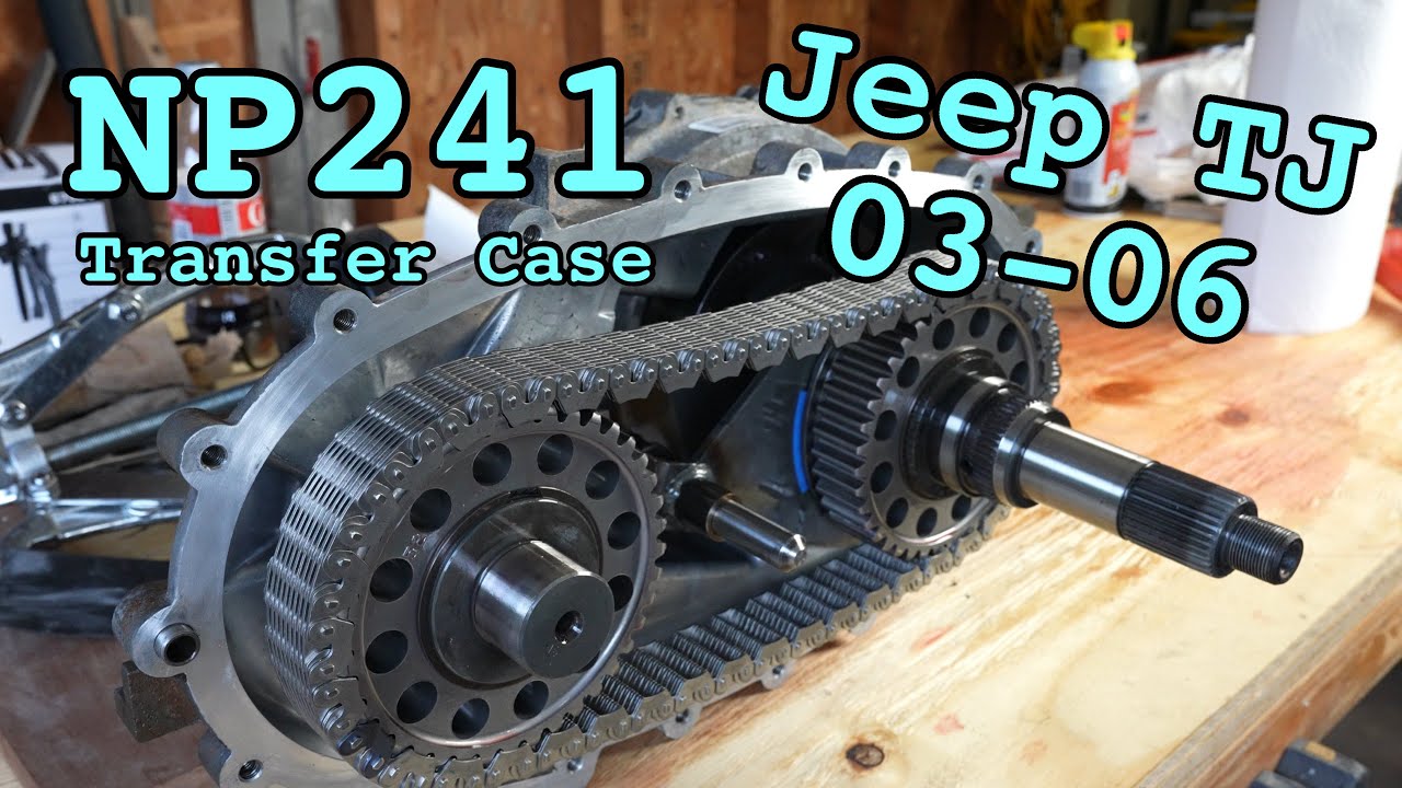 Установка цепи раздаточной коробки Jeep Rubicon NP241