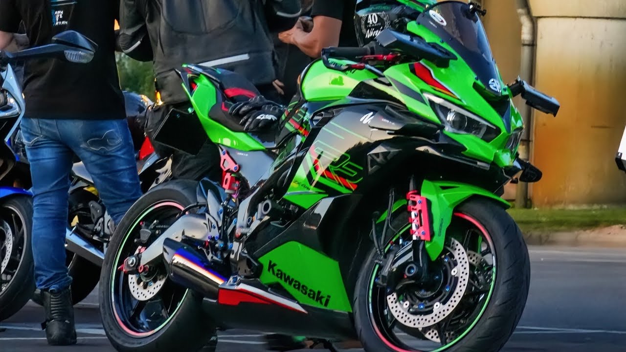 Zx4RR Raw Sound Yoshimura Hepta Force Full Exhaust🔊🎶✊✌