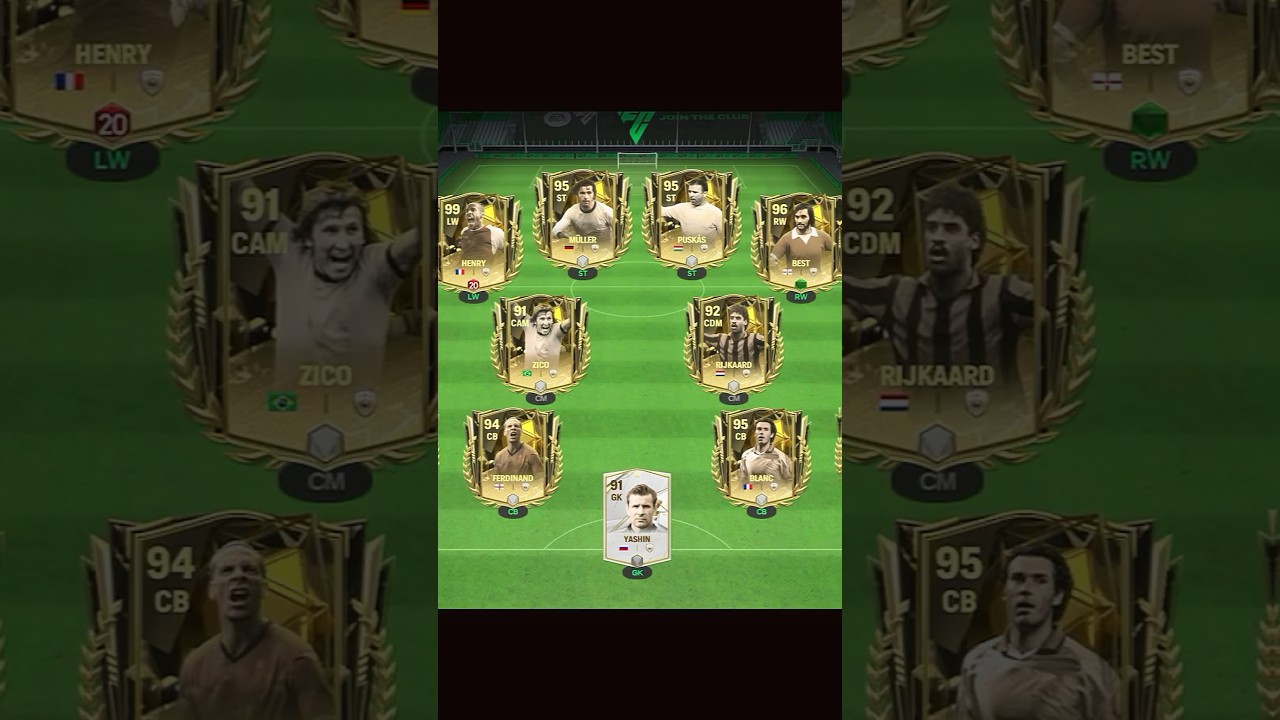 Best Prime Icons & Heroes Squad #fcmobile