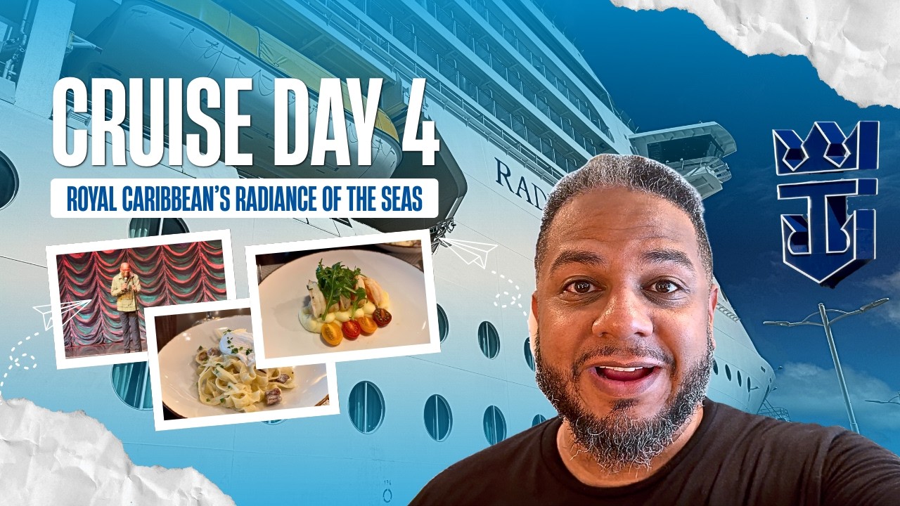 Italian Cuisine 🍝 Onboard Royal Caribbean's Radiance of the Seas | Cruise Vlog Day 4
