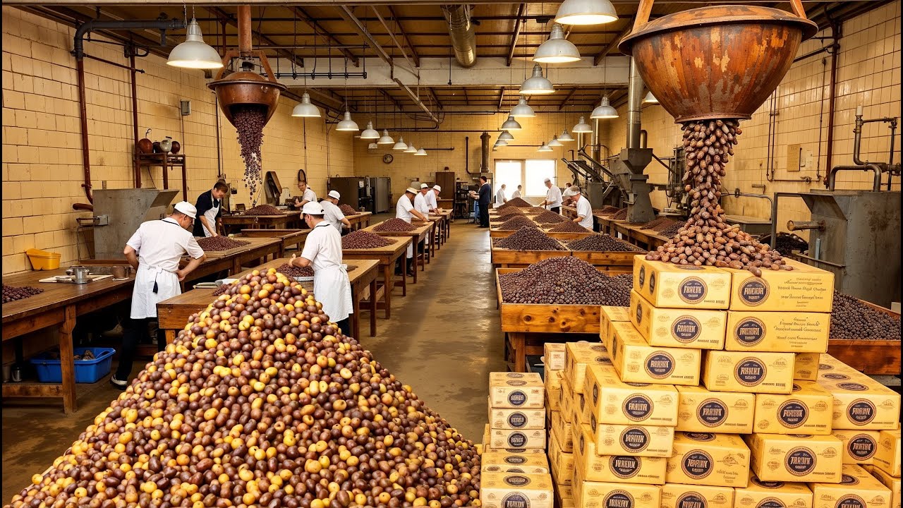 Inside the Raisin Factory: Raisin Cleaning and Packing