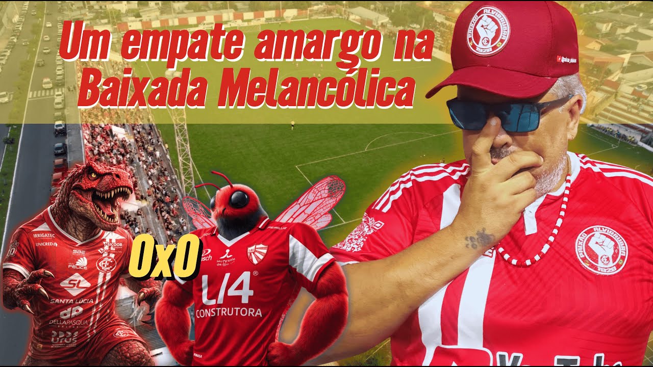 Um empate amargo na Baixada Melancólica #intersm #santamaria #futebolgaucho