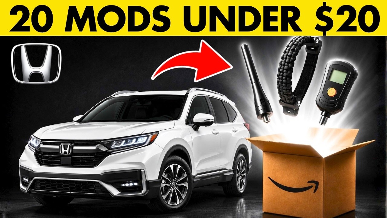 Я нашел 20 аксессуаров для Honda дешевле 20 долларов, которые просто супер!
