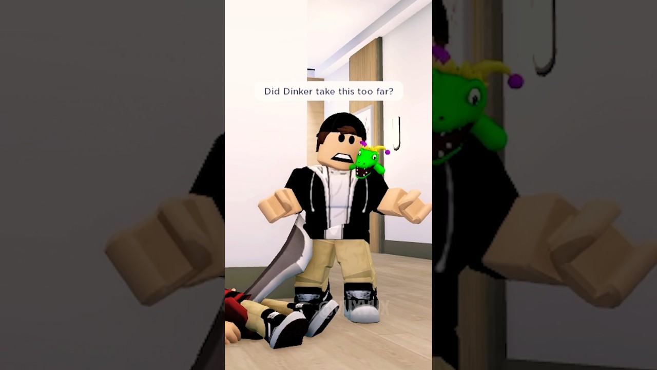 Динкер вызвал полицию на VuxVux за смену пароля Roblox.. 😡 